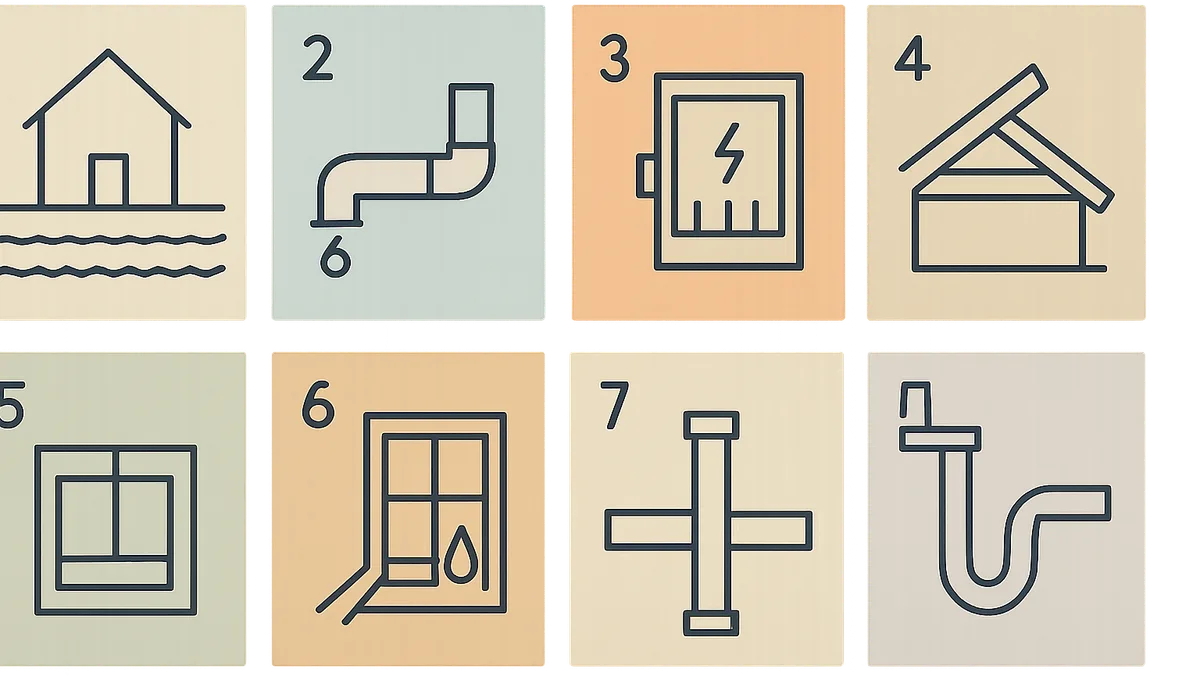 Besiktiga hus Västerås – 7 kritiska inspektionspunkter visualiserade som